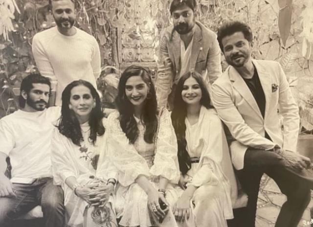 Karan and Rhea with their family