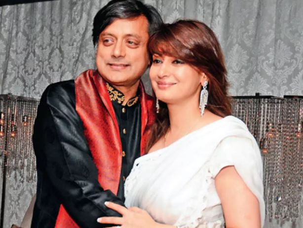 Shashi Tharoor wife Sunanda Pushkar 