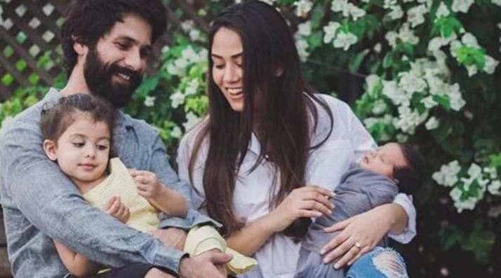 Shahid Kapoor Mira Rajput Kapoor Zain Misha