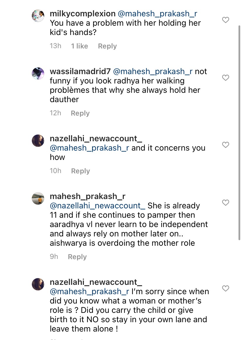 Aishwarya Trolled Aaradhya