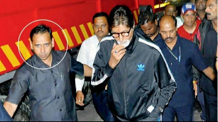 Amitabh and bodyguard