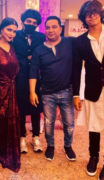 Ahmed Khan Shaira Khan kids