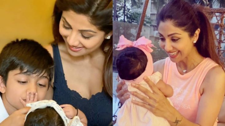 Shilpa Shetty Samisha Viaan