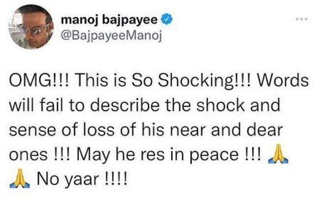 Social media posts to mourn his death