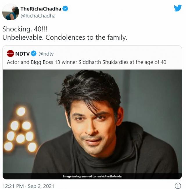 Social media posts to mourn his death
