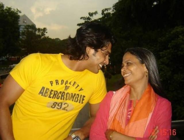 Sidharth and his mother