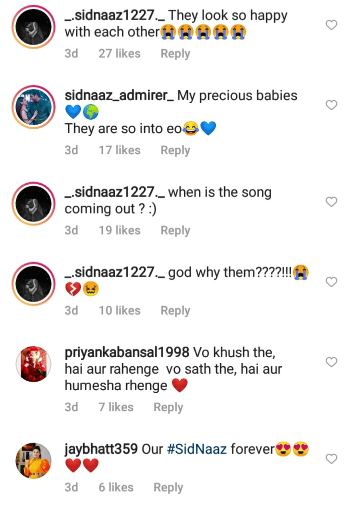 Comments on the post