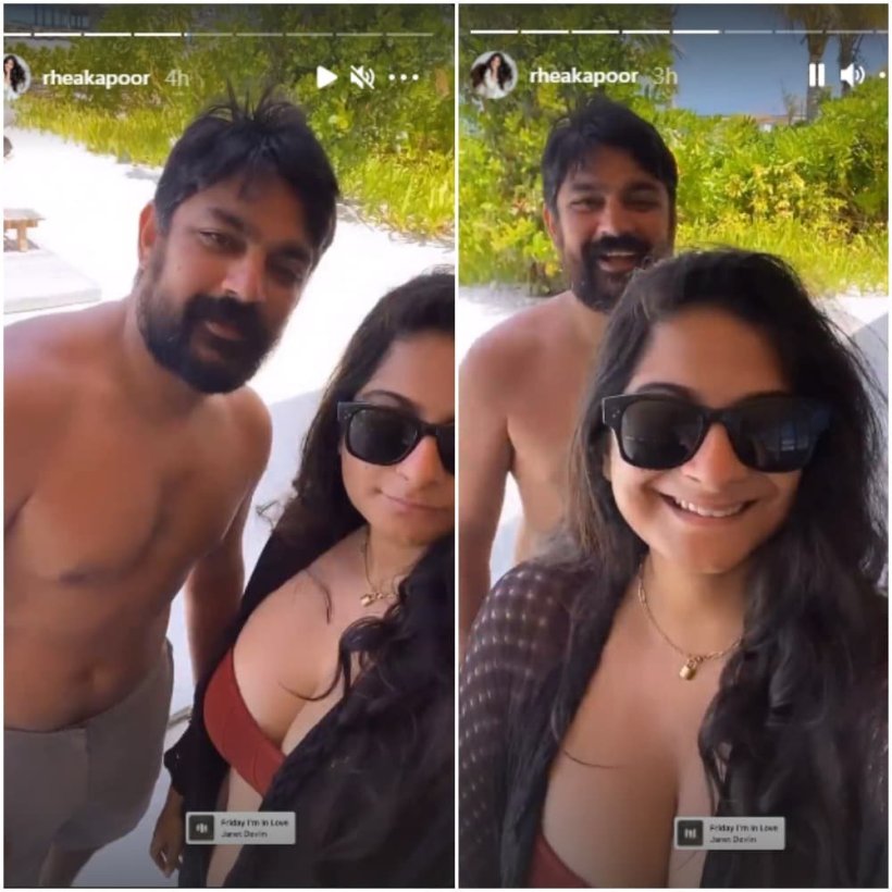 Glimpses of their honeymmon