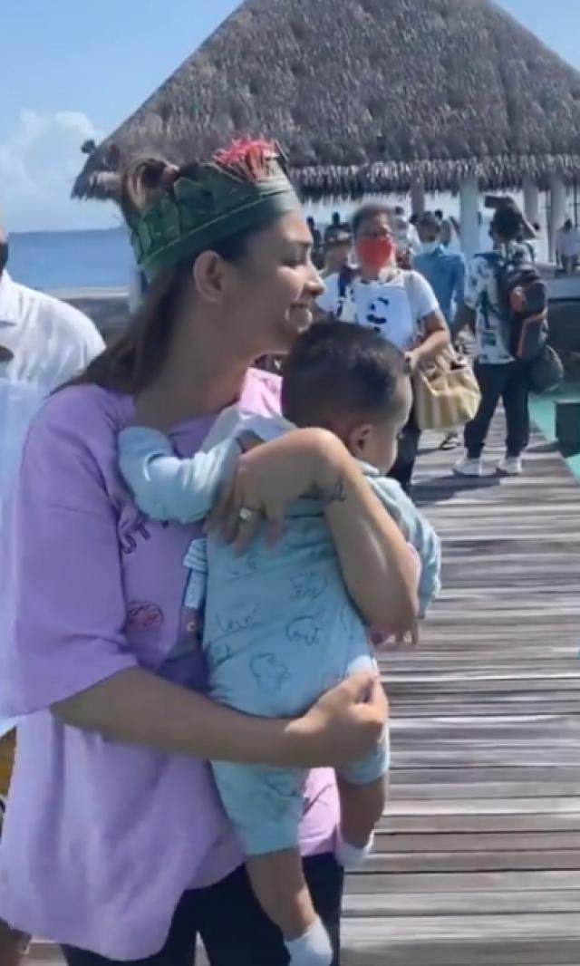 Pictures from their first trip