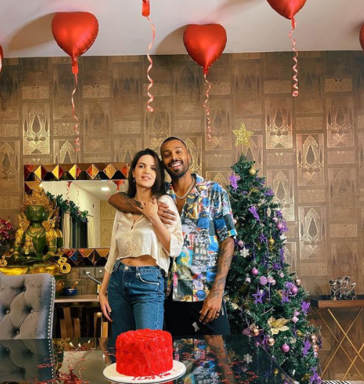 Hardik and Natasa's first wedding anniversary