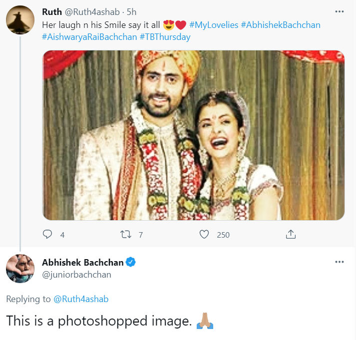 Aishwarya Abhishek wedding picture