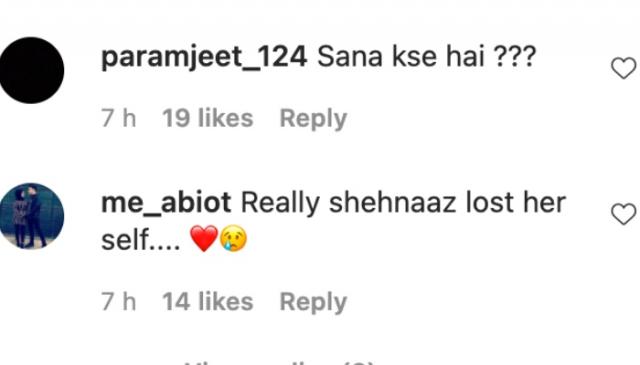 Comments on his post