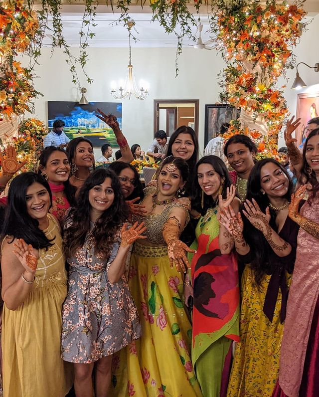 Mehendi ceremony