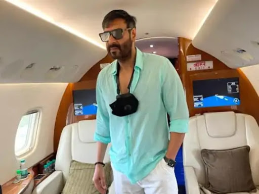 Private jet of Ajay Devgan