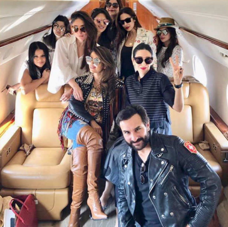 Private jet of Saif Ali Khan