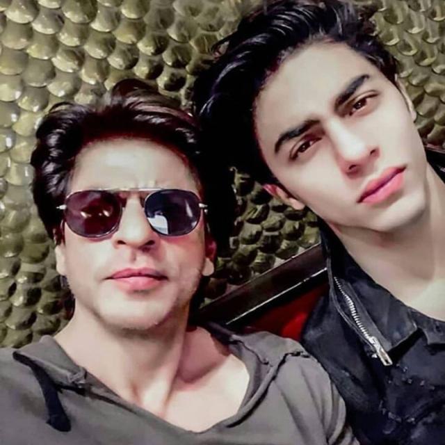 Shah Rukh and Aryan