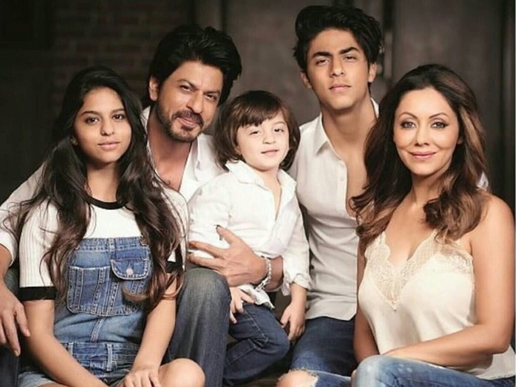 Shah Rukh and family