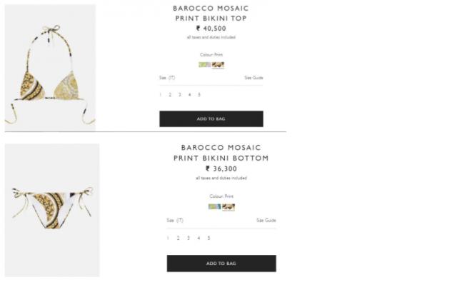 Shanaya bikini price