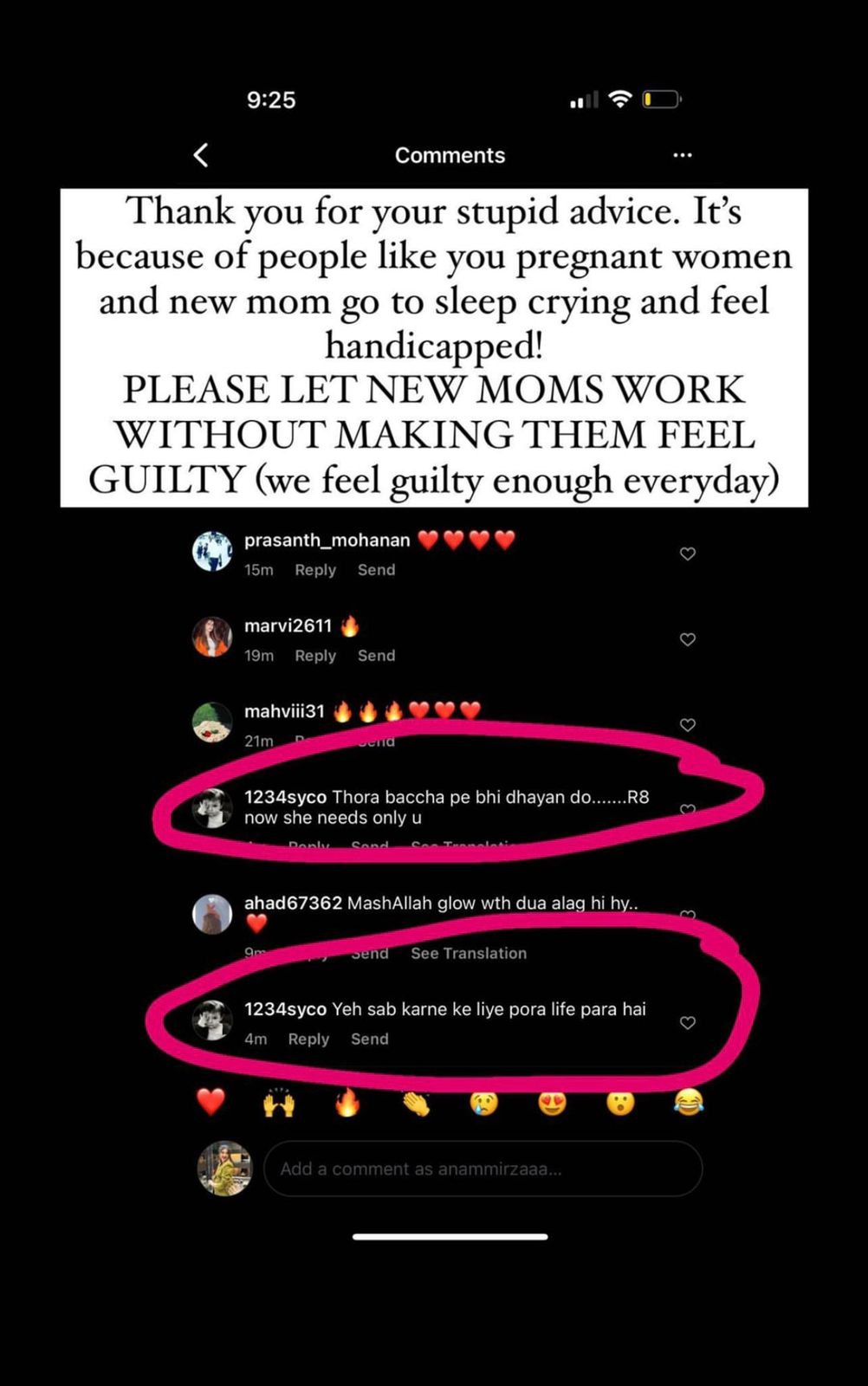 New Mom, Anam Mirza Shuts Down Trolls Who Judged Her For Not Focusing ...