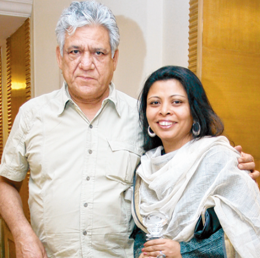 When Om Puri's ex-wife, Nandita Puri, charged him with domestic violence case