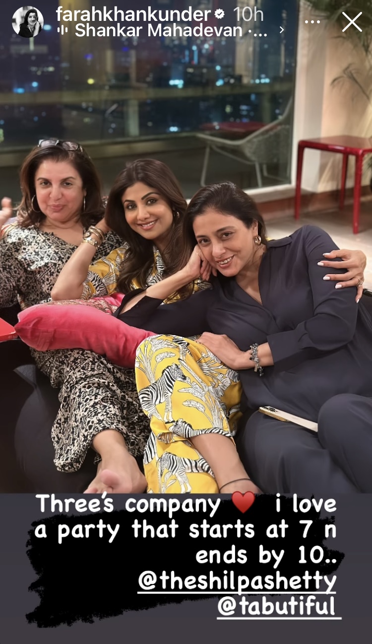 Pyjama Party, Shilpa Shetty, Farah Khan