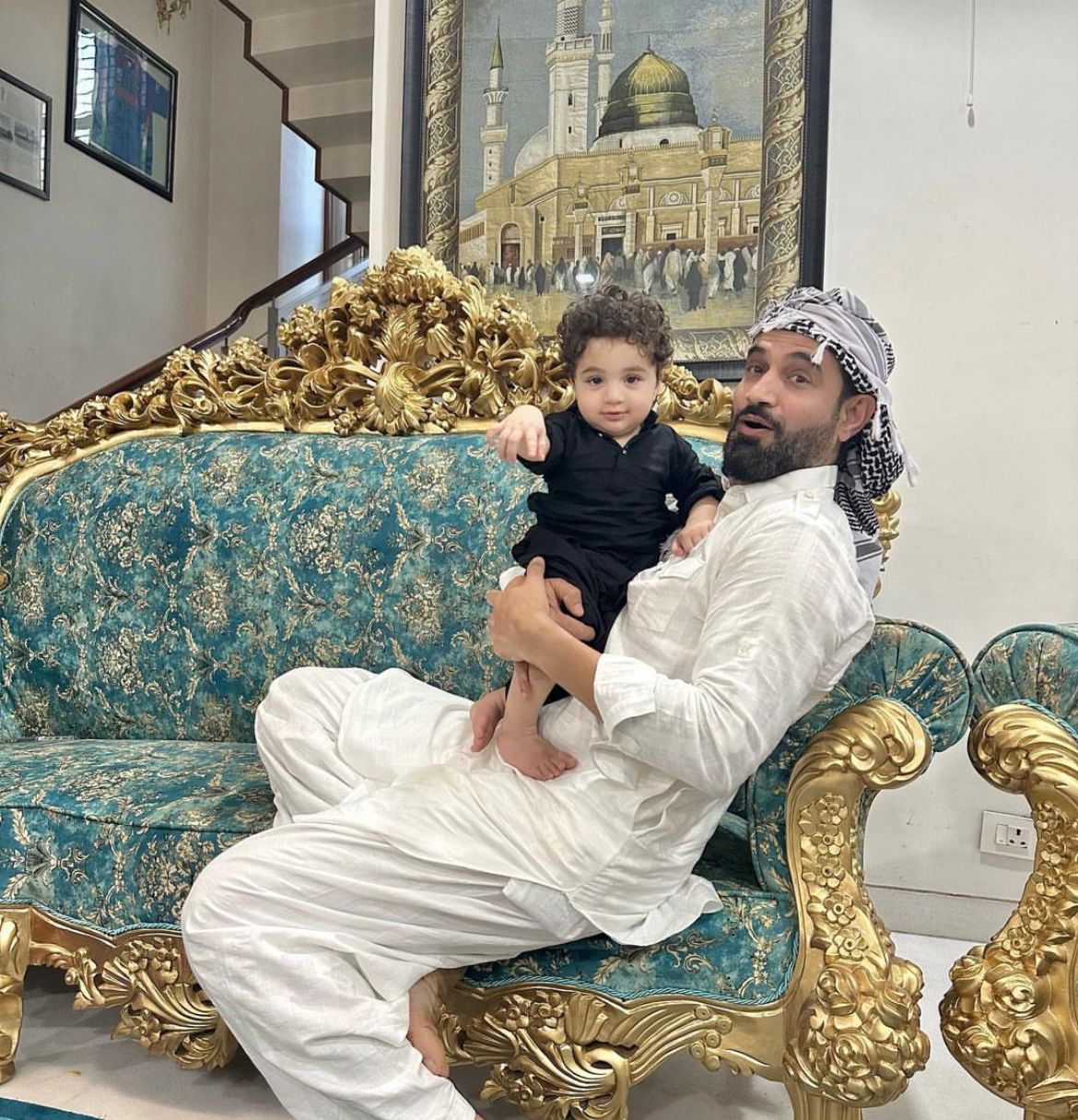 Irfan Pathan Shares A Cute Photo Of 10-Month-Old Son, Suleiman Dressed ...