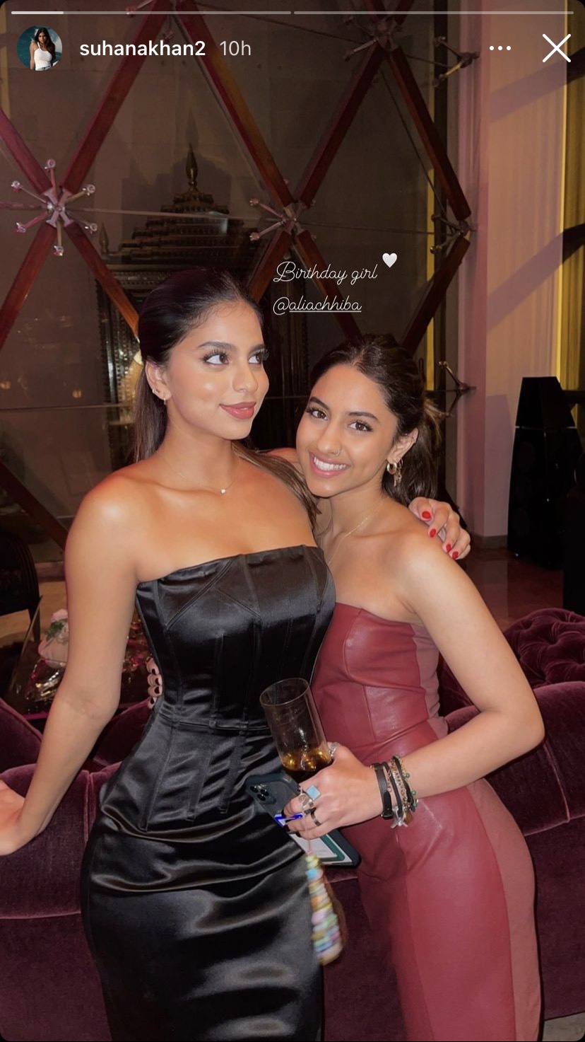 Suhana Khan At Alia Chhiba Birthday