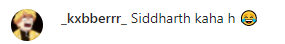 Kiara advani netizens react sidharth 