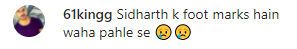 Kiara advani netizens react sidharth 