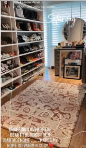 Malaika Arora Closet for shoes
