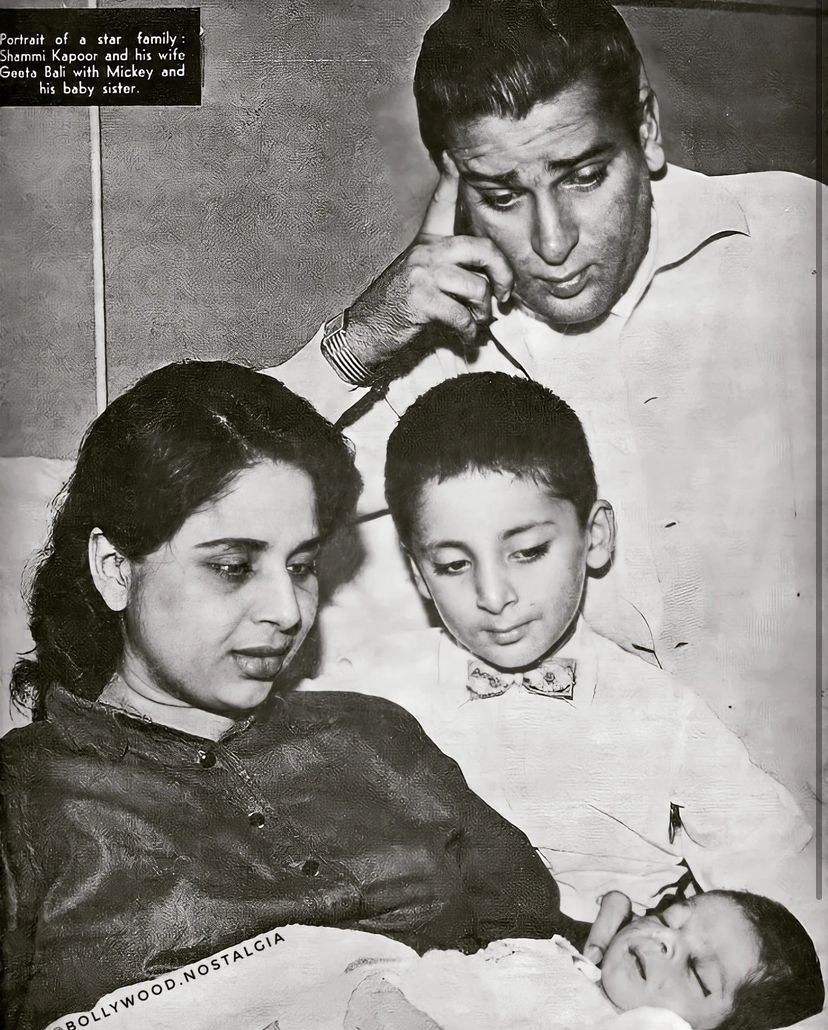 Geeta Bali family picture