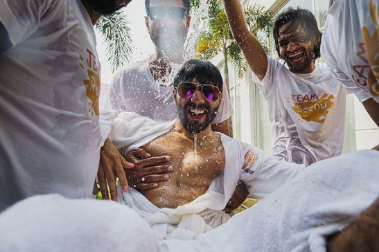 Varun Dhawan Natasha Dalal unseen Wedding picture