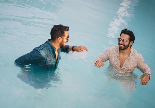 Varun Dhawan Natasha Dalal unseen Wedding picture