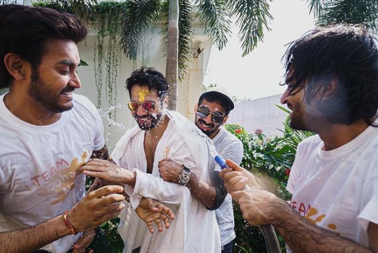 Varun Dhawan Natasha Dalal unseen Wedding picture