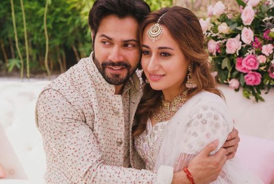 Varun Dhawan Natasha Dalal unseen Wedding picture