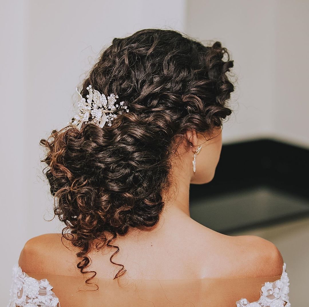 70 Gorgeous Wedding Hairstyles That Make You Say “Wow!” – low bun | Side bun  hairstyles, Race day hair, Low bun wedding hair