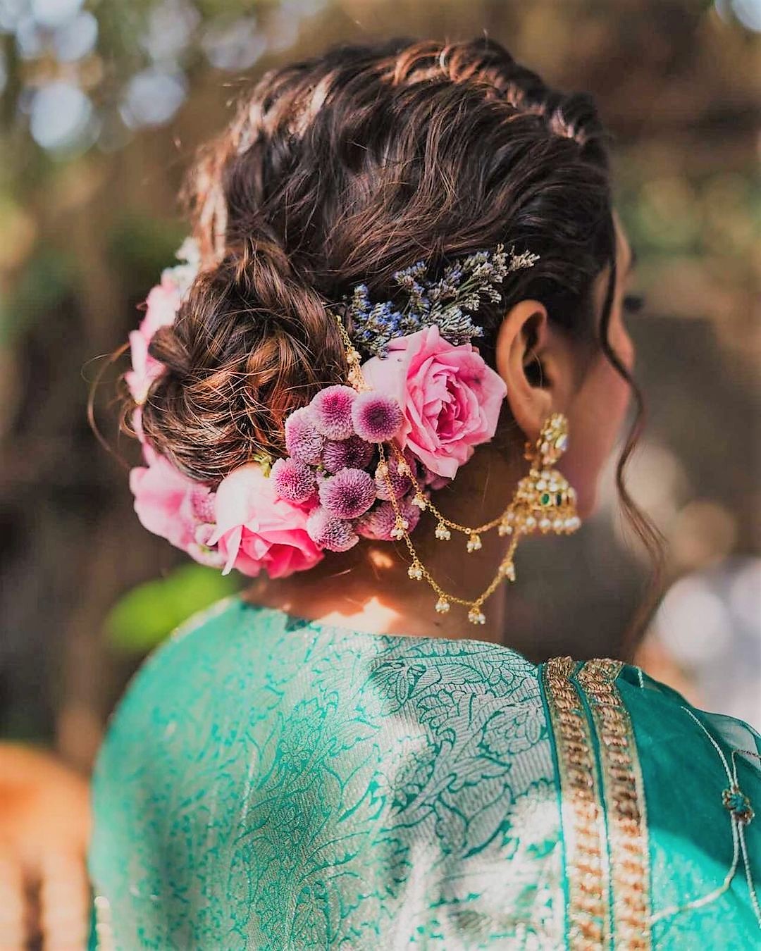 50+ Bun Hairstyle for Wedding (2023) Indian - TailoringinHindi