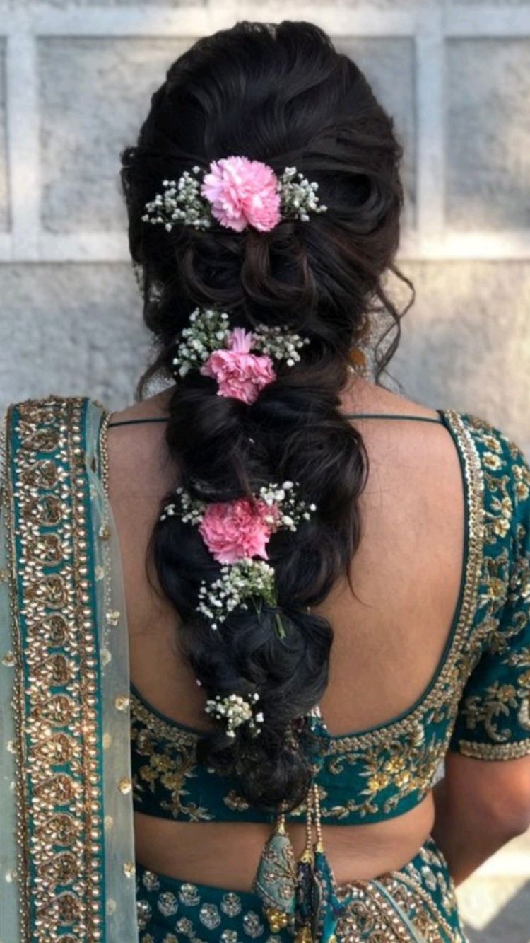 Pin by Manimala Rajan on hair style | South indian wedding hairstyles, Hair  style on saree, Bridal hair inspiration