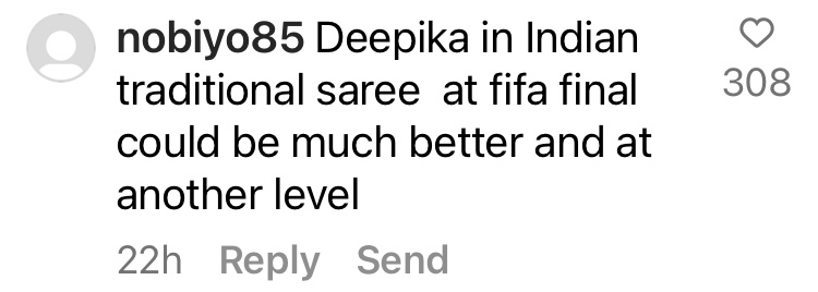 Amid criticism for her FIFA World Cup Final 2022 look, Deepika Padukone  calls her Louis Vuitton outfit 'perfect & really comfortable