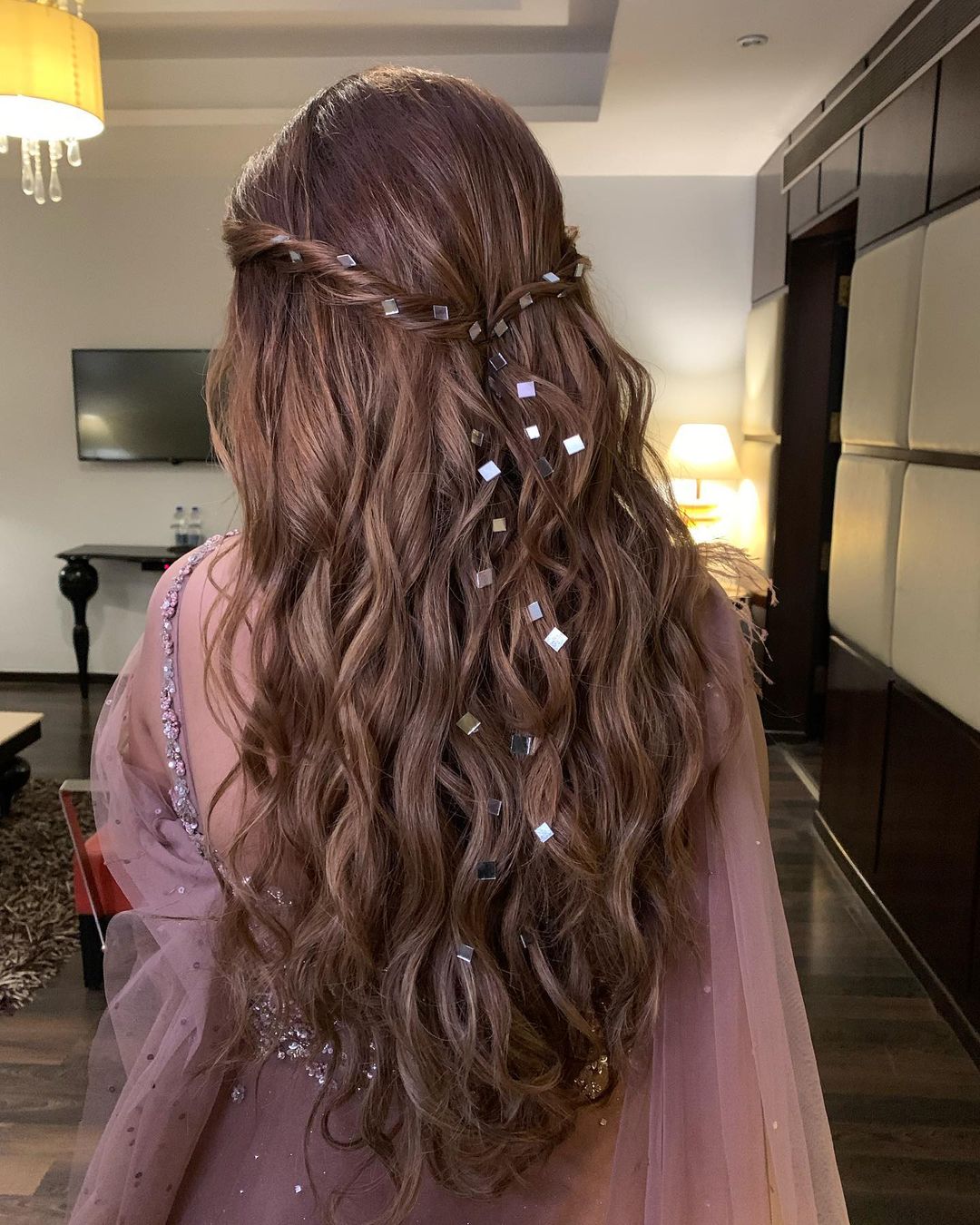 60+ Trendy Open Hairstyles For Wedding 2023
