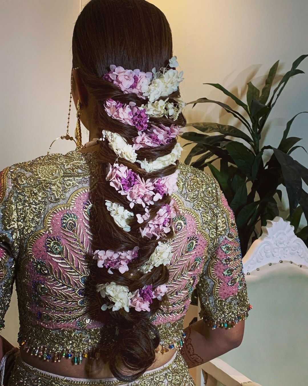 50+ Gajra Hairstyle Ideas for Bride this Wedding Season! | Simple wedding  hairstyles, Hair style on saree, Bridal hair buns