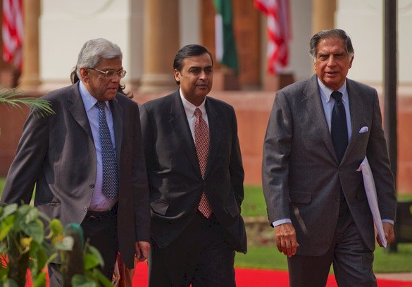 ratan tata mukesh ambani