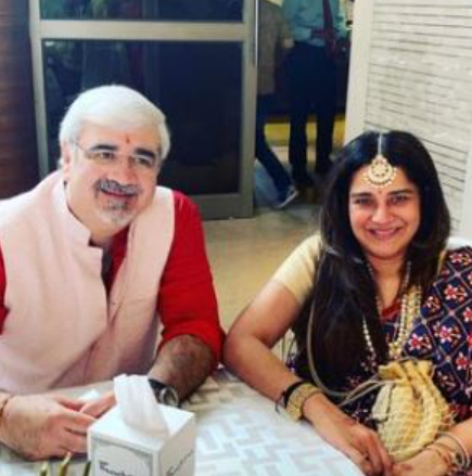 radhika merchant's father viren merchant wife shaila merchant