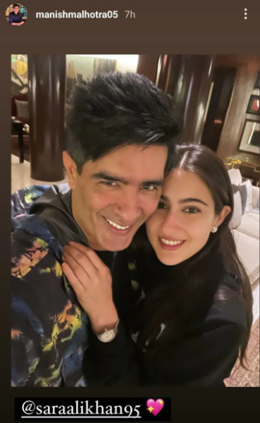 Manish Malhotra Party Sara Ali Khan