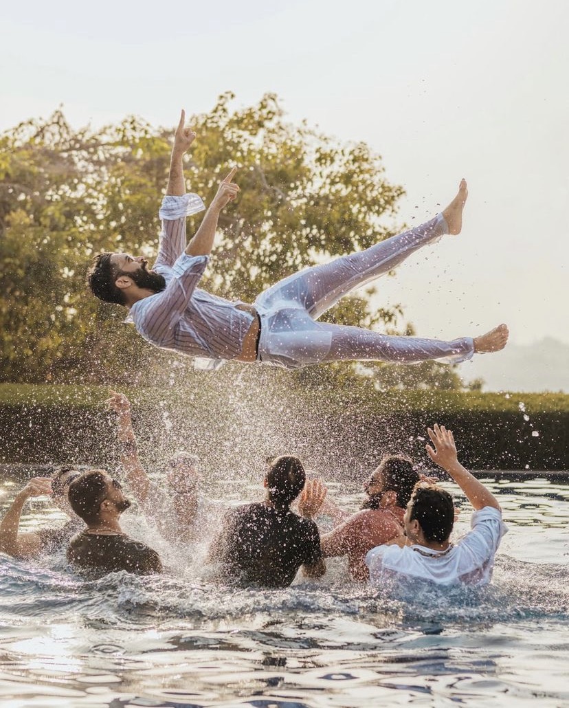Mouni Roy Pool Party
