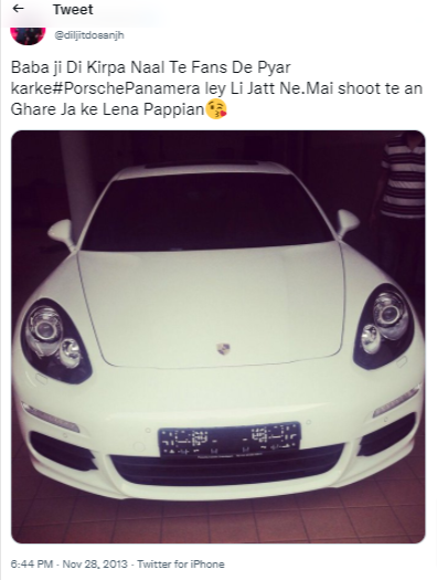 Diljit Dosanjh Car Collection