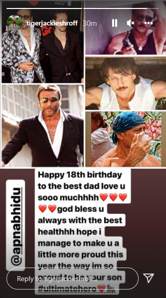 jackie shroff picture collage tiger shroff