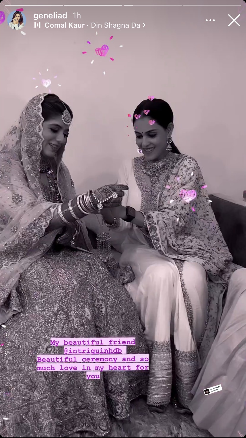 Genelia D'souza bridesmaid