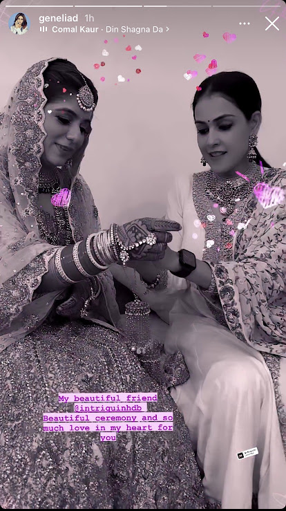 Genelia D'souza bridesmaid