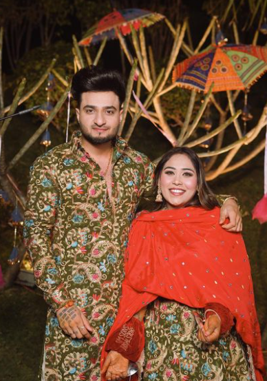 Afsana Saajz mehendi ceremony pictures